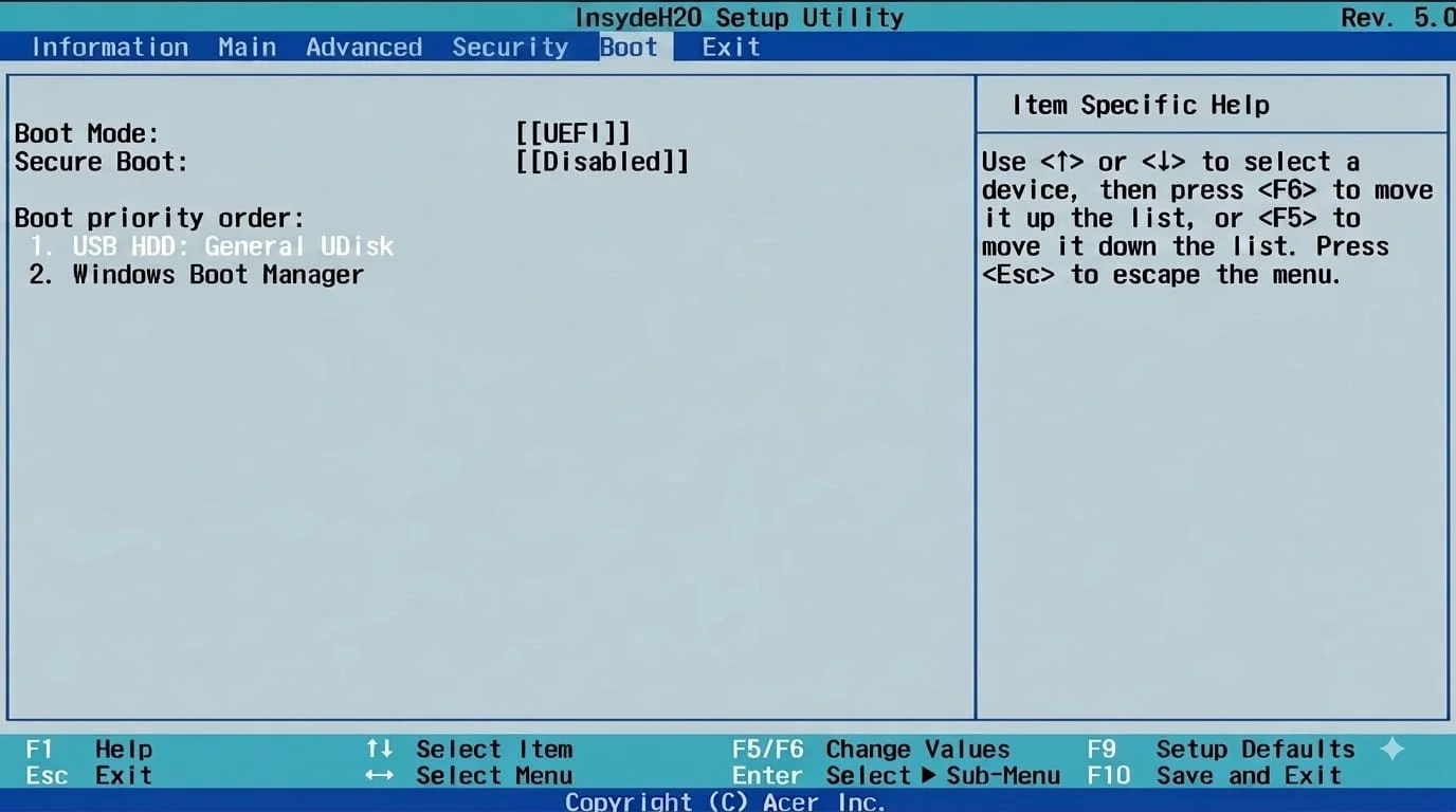 cfdisk partition utility