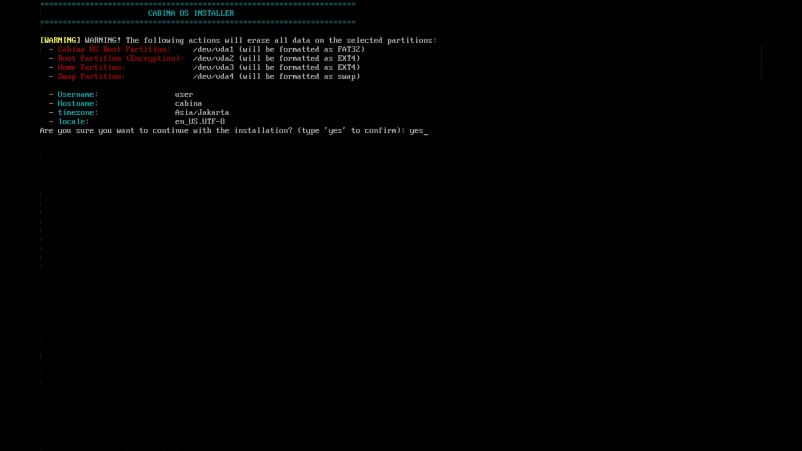 Cabina OS Desktop Environment